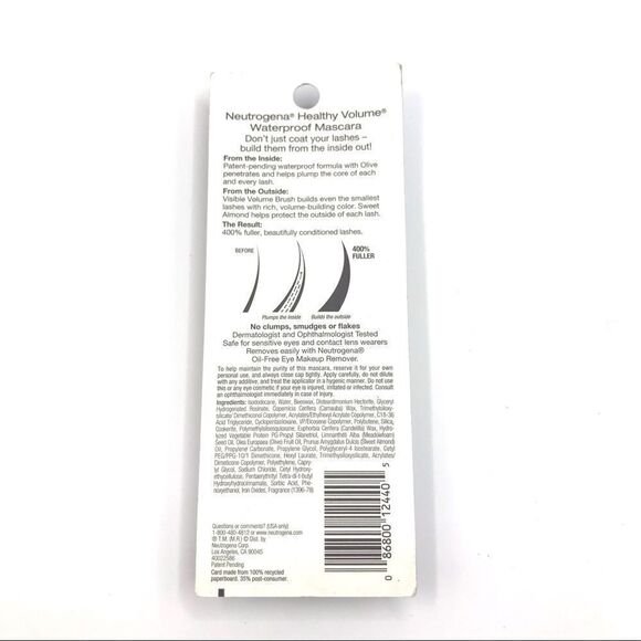 Neutrogena healthy volume black/brown waterproof mascara HTF - Picture 2 of 2